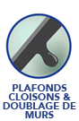 plafonds cloisons